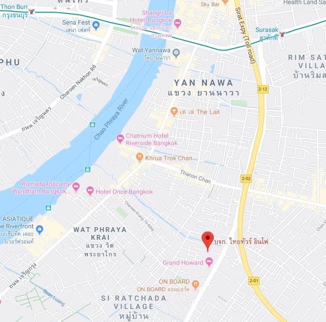 ที่ตั้ง Thai Tour Google Maps